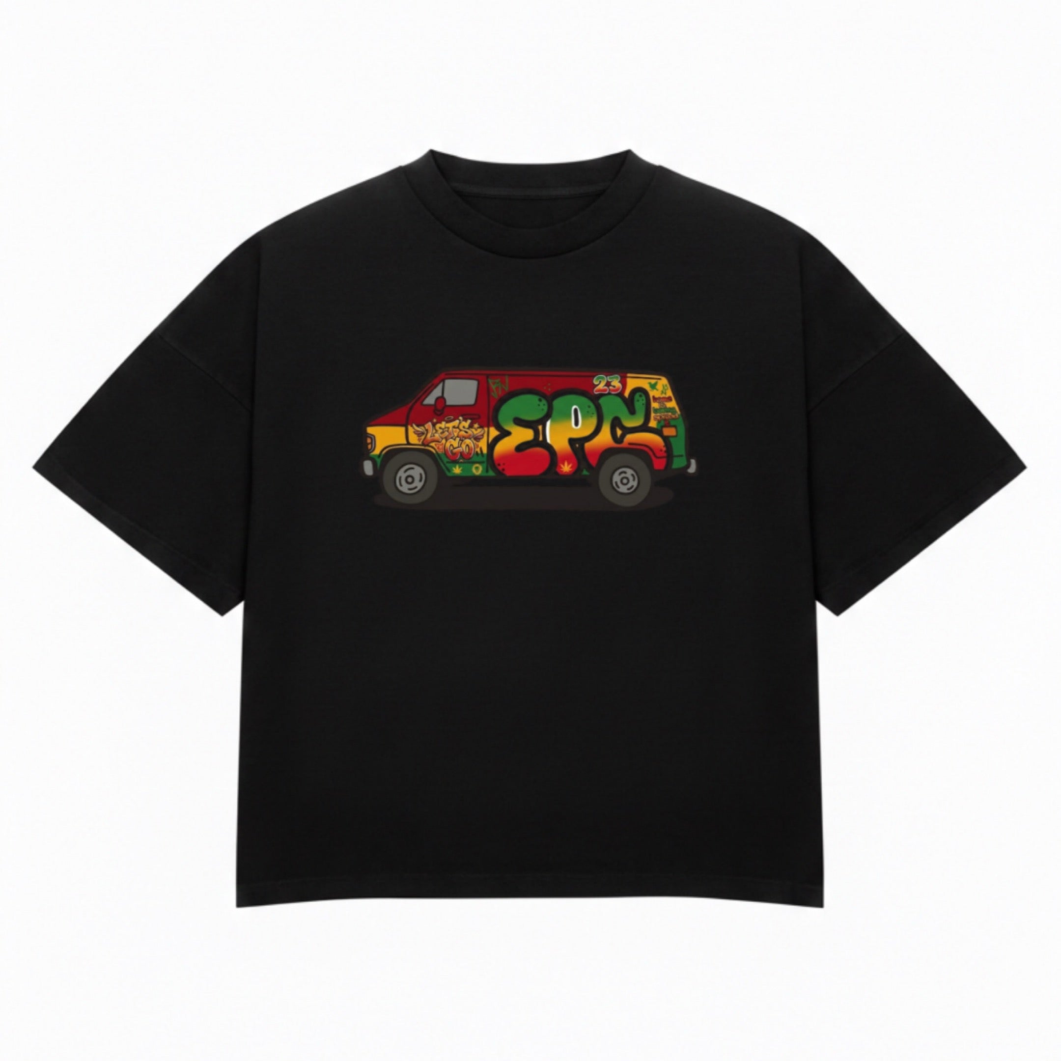 BLACK EPC CARGO GRAFFITI TEE