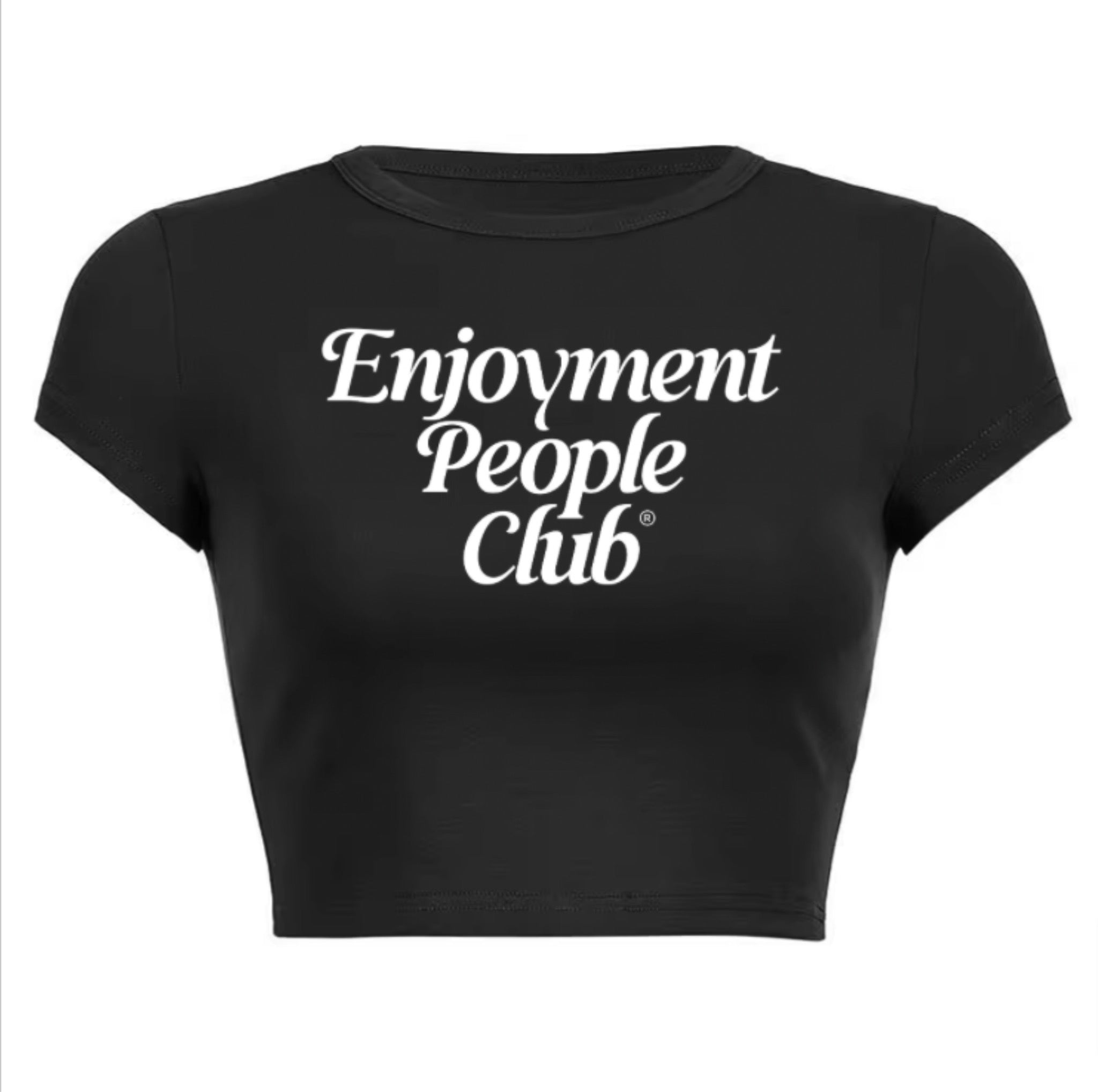 BLACK EPC CROP TOP