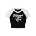New LTD B/w Crop top