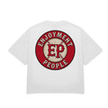 W/RED BASEBALL TEE