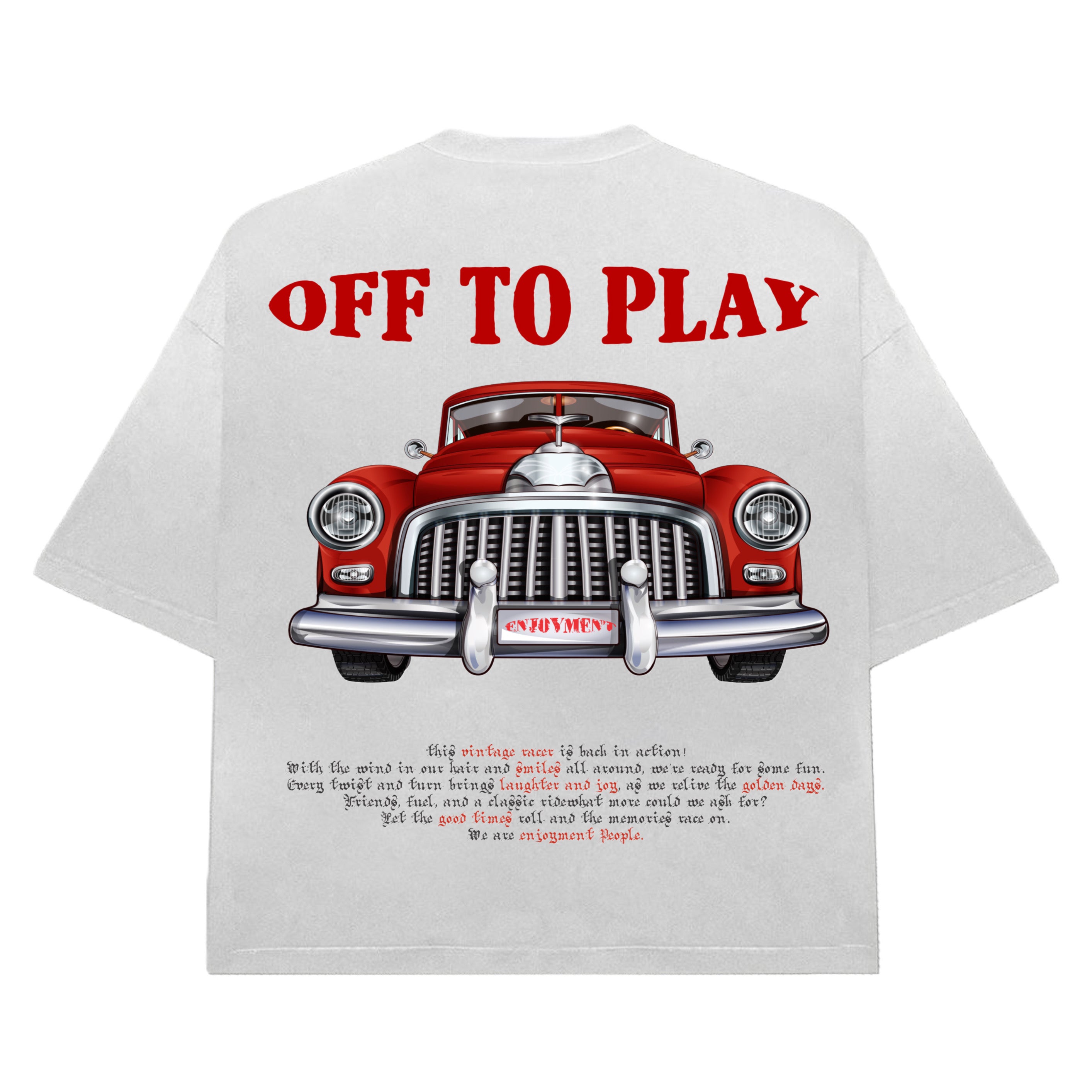 F1 race EP 2025 x vintage car OTP