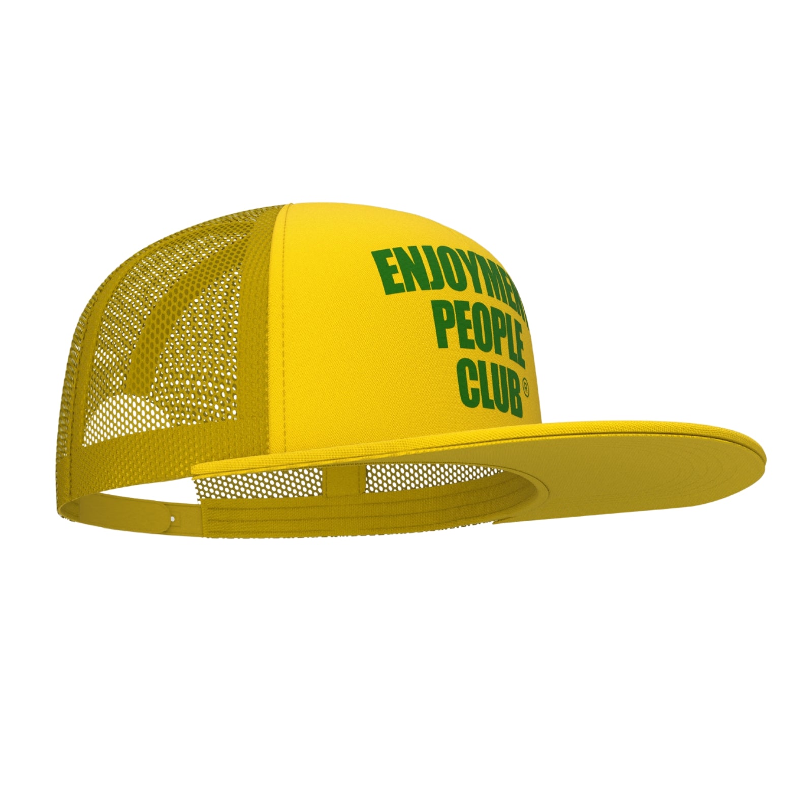YELLOW EPC BLOCK TRUCKER HAT