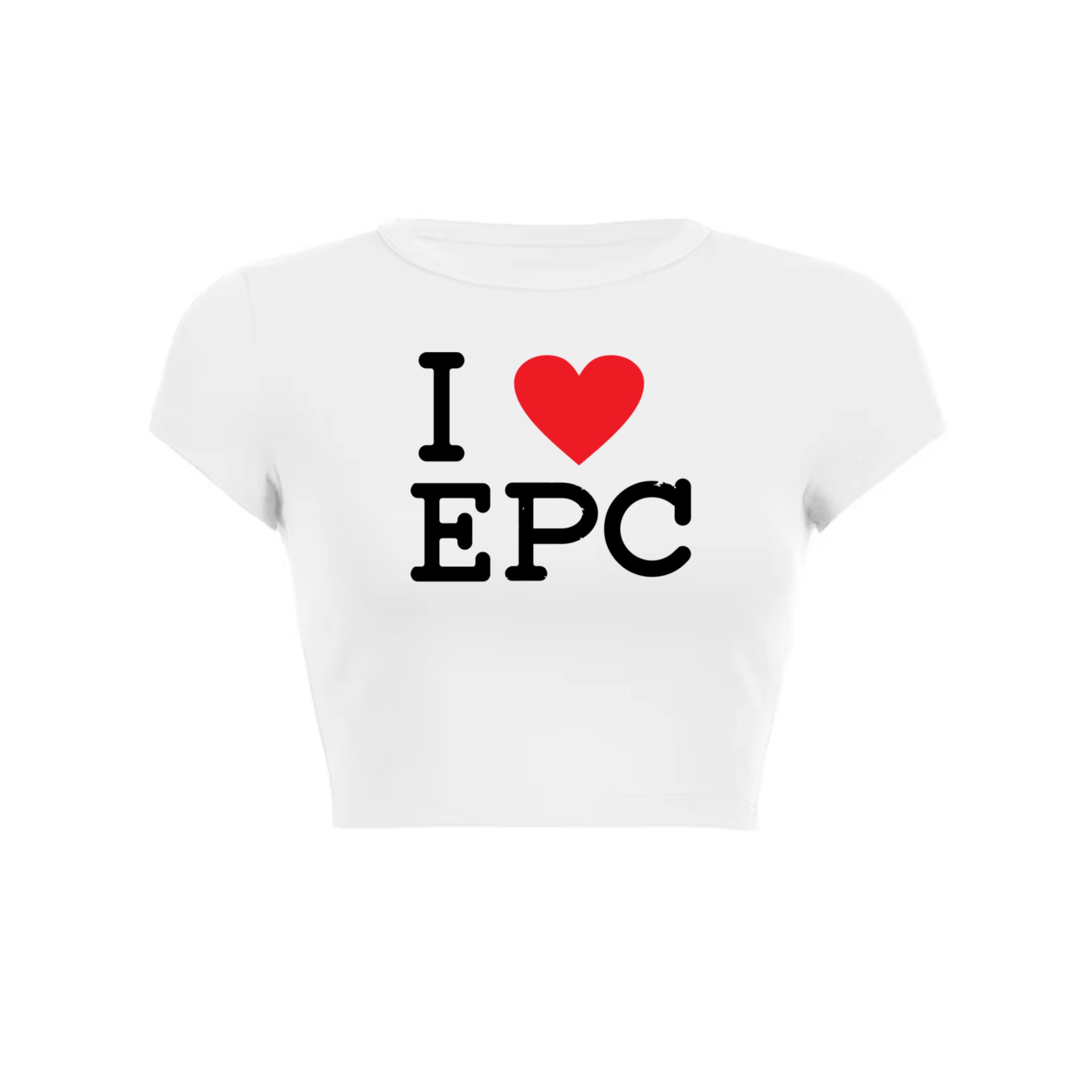 I LOVE EPC CROP TOP