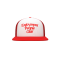 RED & WHITE EPC LOGO TRUCKER HAT