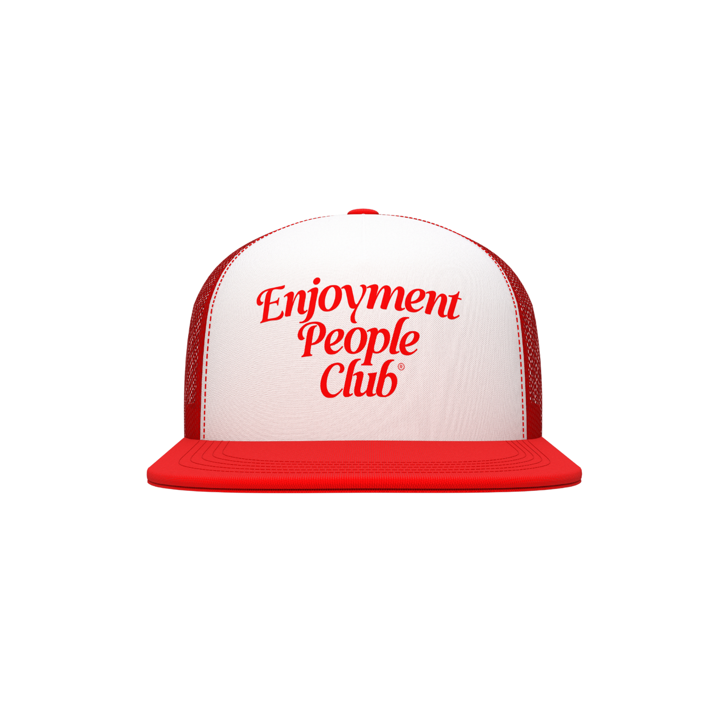 RED & WHITE EPC LOGO TRUCKER HAT
