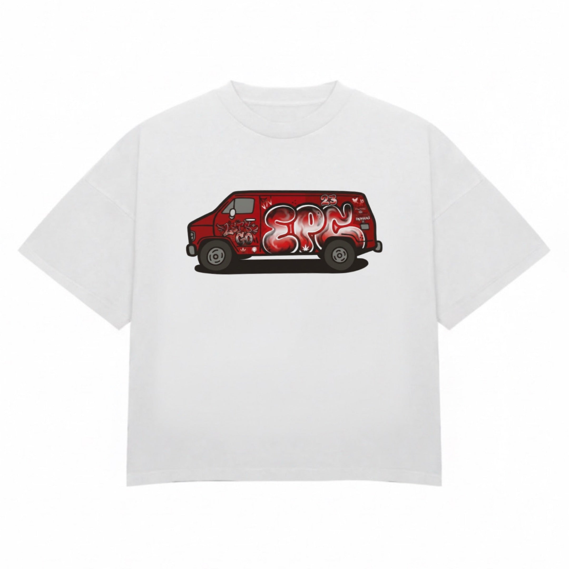 WHITE EPC CARGO GRAFFITI TEE
