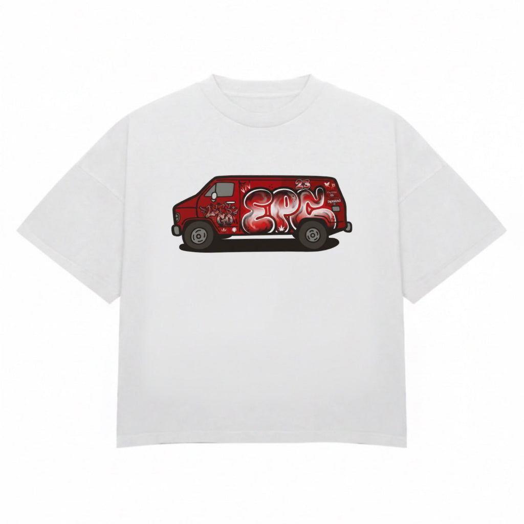 WHITE EPC CARGO GRAFFITI TEE